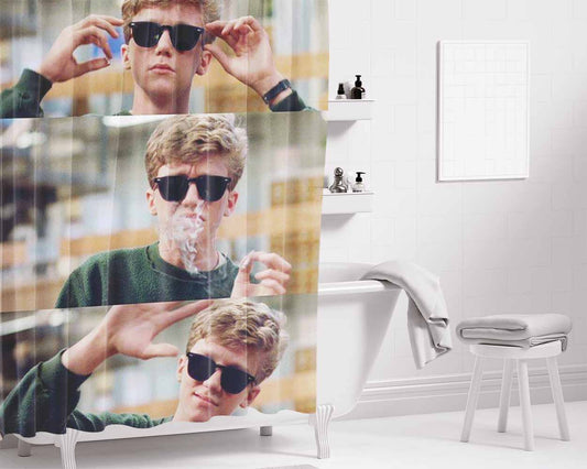 Brian Johnson Like A Swag Bathroom Shower Curtain Fabric Waterproof | 66 X 72 Inch