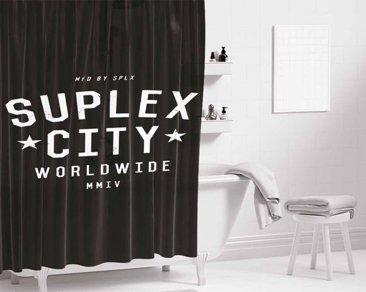 Brock Lesnar Suplex City Bathroom Shower Curtain Fabric Waterproof | 66 X 72 Inch