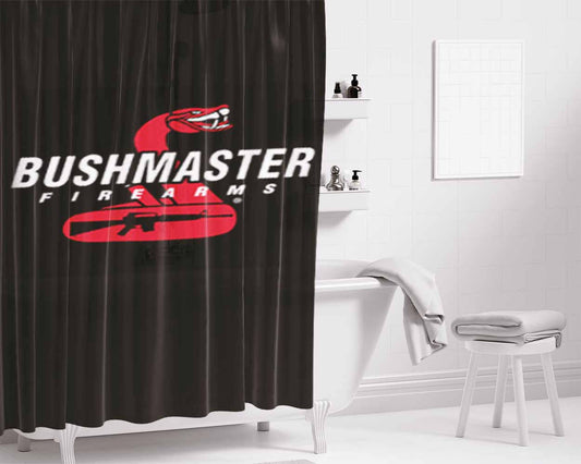 Bushmaster Bathroom Shower Curtain Fabric Waterproof | 66 X 72 Inch