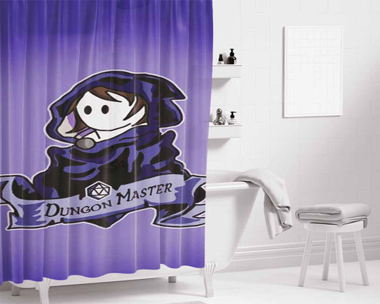 Call The Dungon Master Bathroom Shower Curtain Fabric Waterproof | 66 X 72 Inch