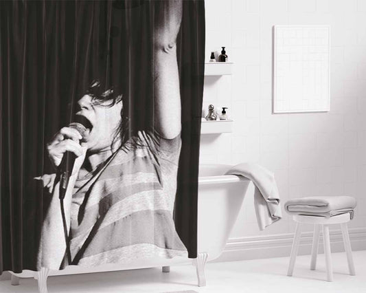 Carrie Brownstein Bathroom Shower Curtain Fabric Waterproof | 66 X 72 Inch