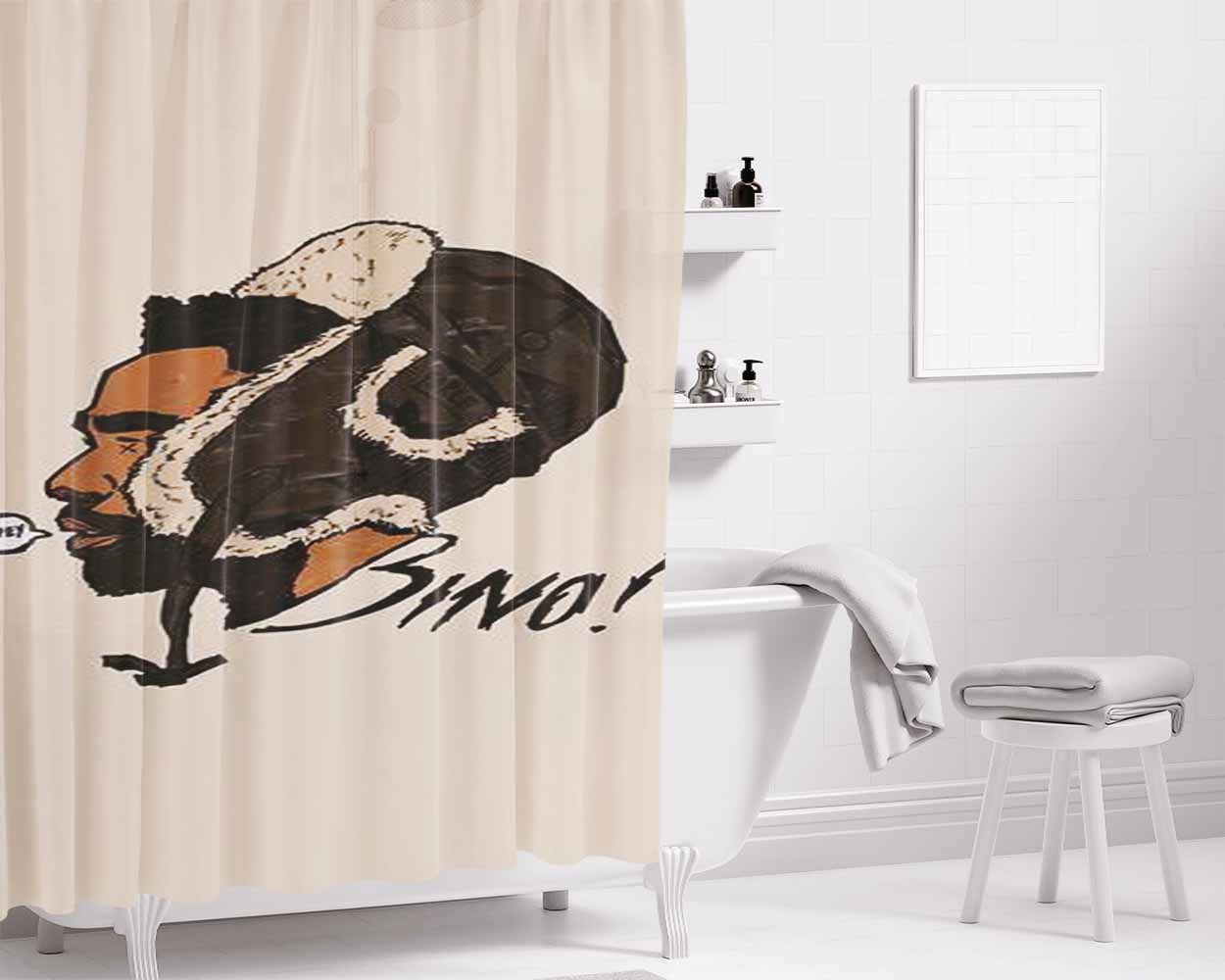 Catcher Bathroom Shower Curtain Fabric Waterproof | 66 X 72 Inch