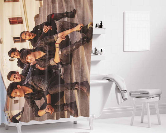 Cnco Group 3 Bathroom Shower Curtain Fabric Waterproof | 66 X 72 Inch