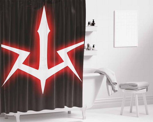 Code Geass Symbol Bathroom Shower Curtain Fabric Waterproof | 66 X 72 Inch