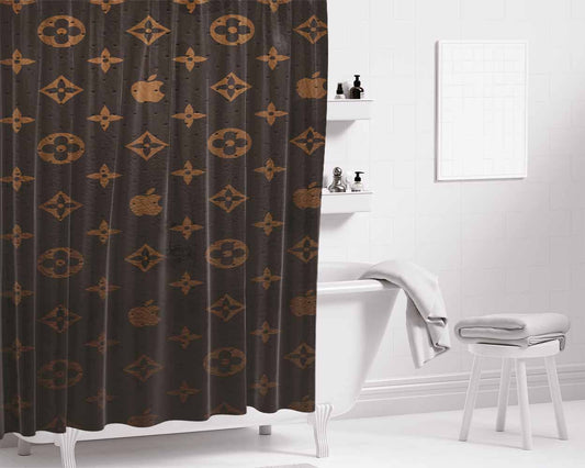 Couture Bathroom Shower Curtain Fabric Waterproof | 66 X 72 Inch