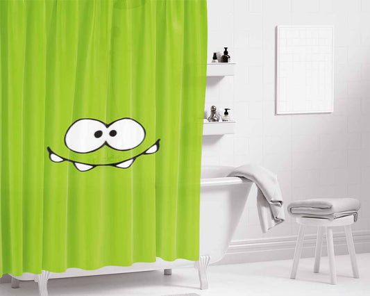 Cut The Rope Bathroom Shower Curtain Fabric Waterproof | 66 X 72 Inch
