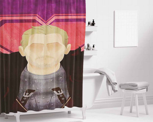 Dagashi Kashi Hotaru Bathroom Shower Curtain Fabric Waterproof | 66 X 72 Inch
