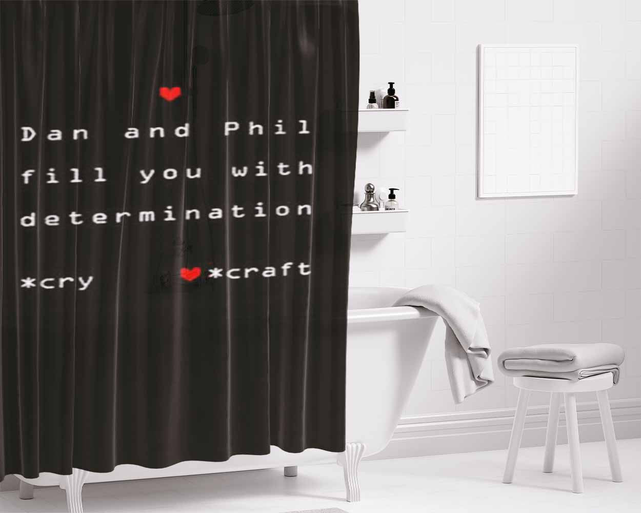 Damien Rice Bathroom Shower Curtain Fabric Waterproof | 66 X 72 Inch