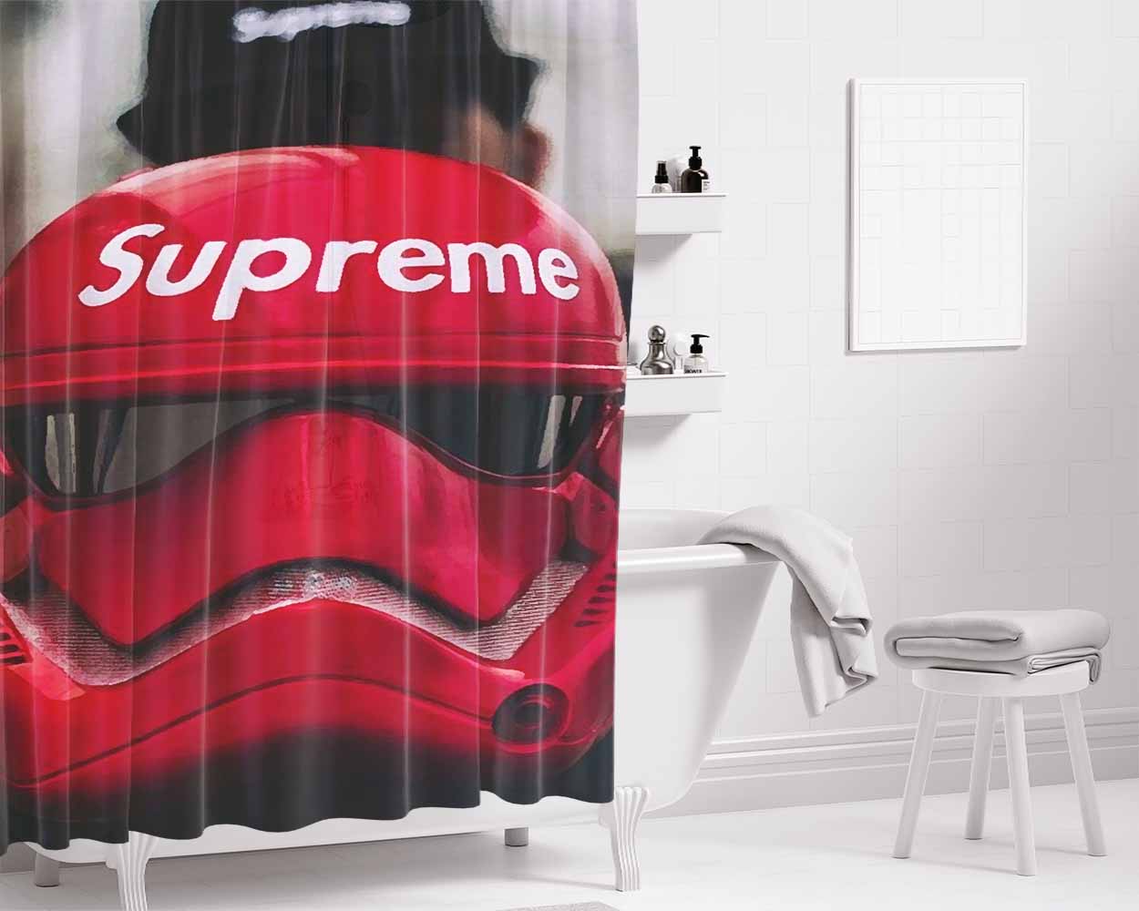 Darth Maul Bathroom Shower Curtain Fabric Waterproof | 66 X 72 Inch