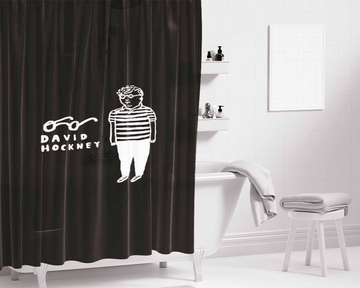 David De Gea 2 Bathroom Shower Curtain Fabric Waterproof | 66 X 72 Inch