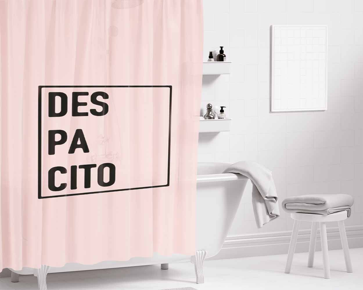 Desierto Bathroom Shower Curtain Fabric Waterproof | 66 X 72 Inch