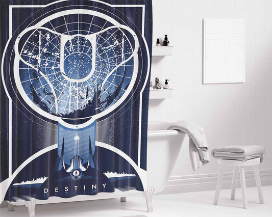 Desperate Bathroom Shower Curtain Fabric Waterproof | 66 X 72 Inch