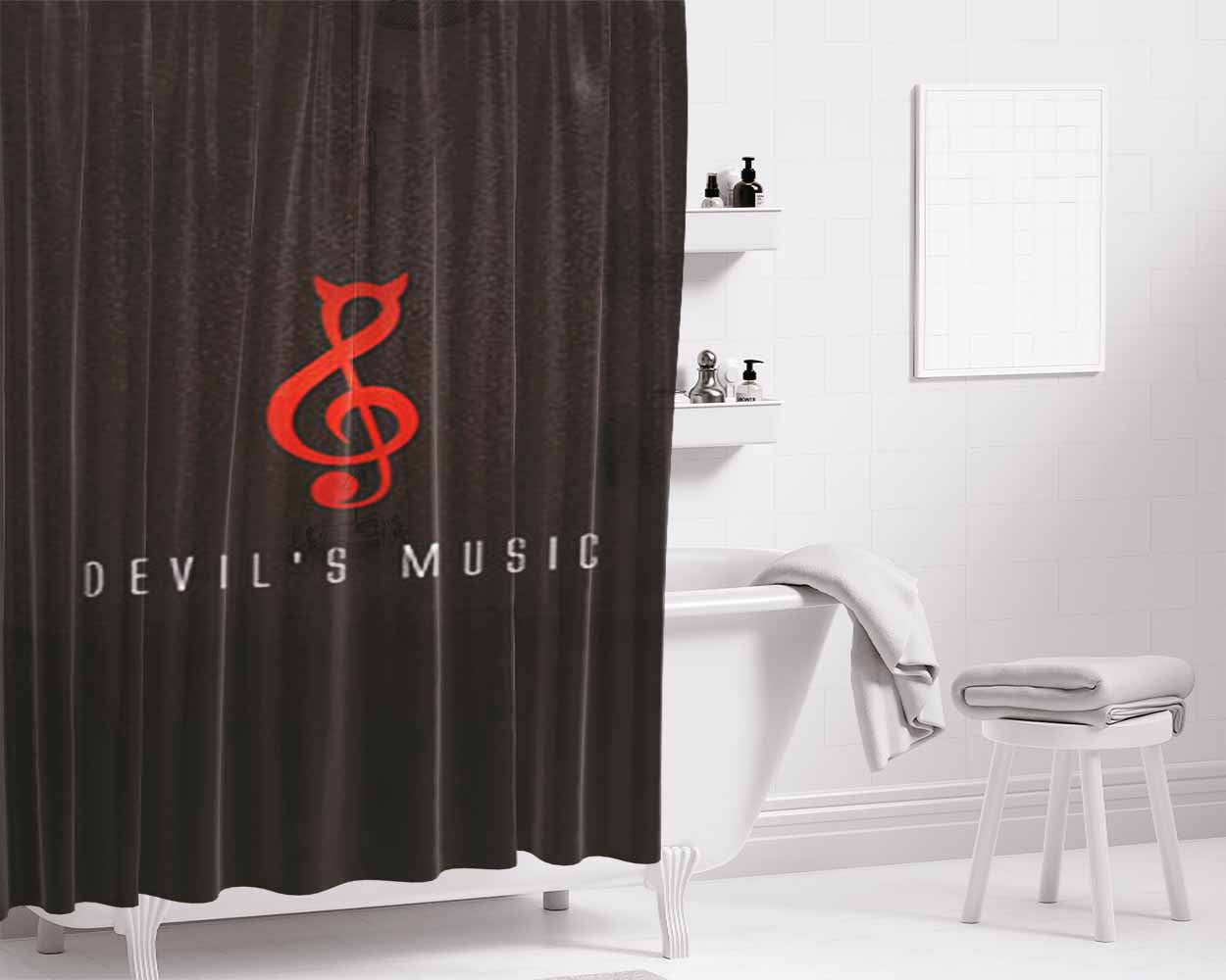 Devil May Cry Nero Bathroom Shower Curtain Fabric Waterproof | 66 X 72 Inch