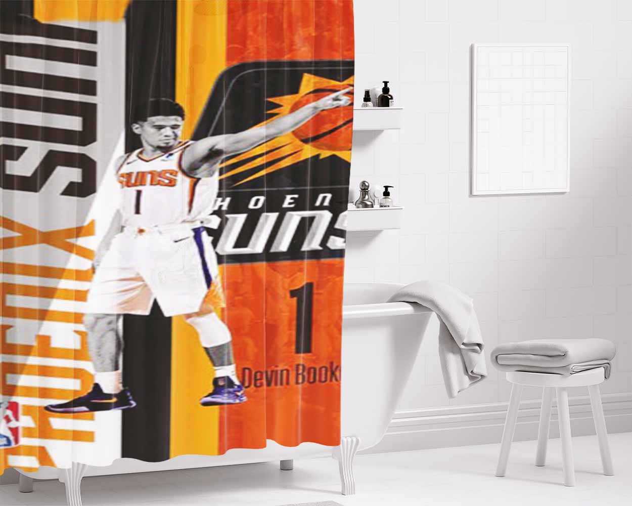 Devil Wears Prada Tricolor Logo Bathroom Shower Curtain Fabric Waterproof | 66 X 72 Inch