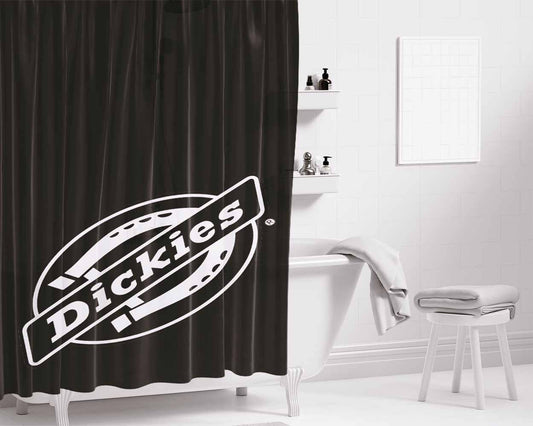 Dickies 1922 Emblem Bathroom Shower Curtain Fabric Waterproof | 66 X 72 Inch