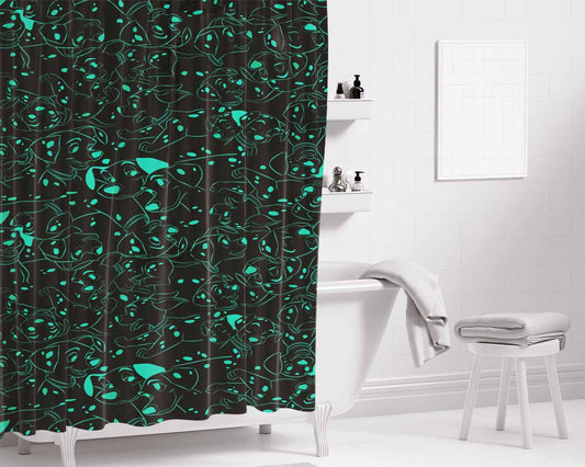 Disne Brave Bathroom Shower Curtain Fabric Waterproof | 66 X 72 Inch
