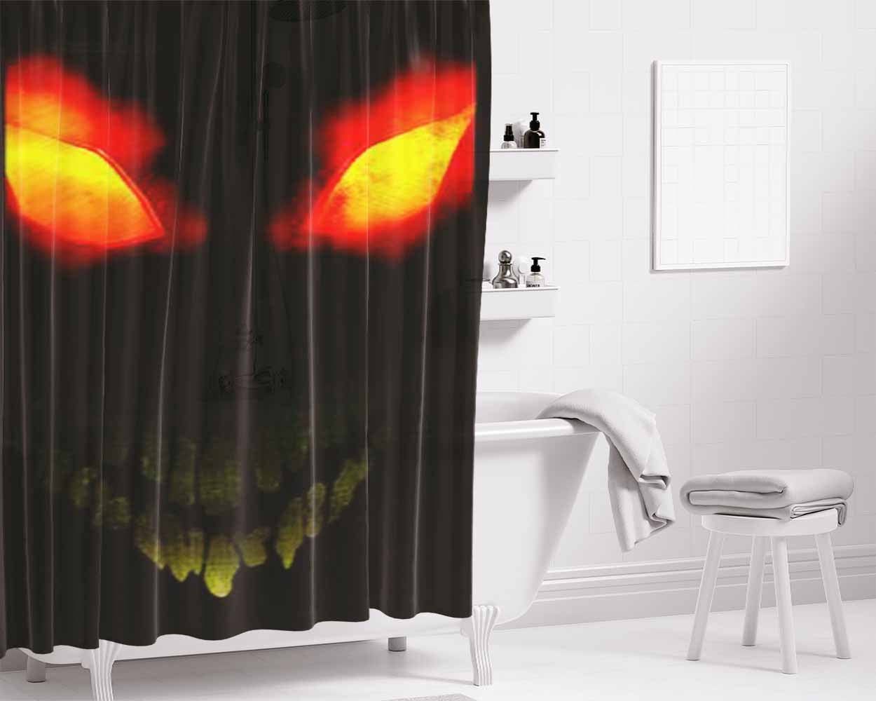 Disturbed Asylum Bathroom Shower Curtain Fabric Waterproof | 66 X 72 Inch