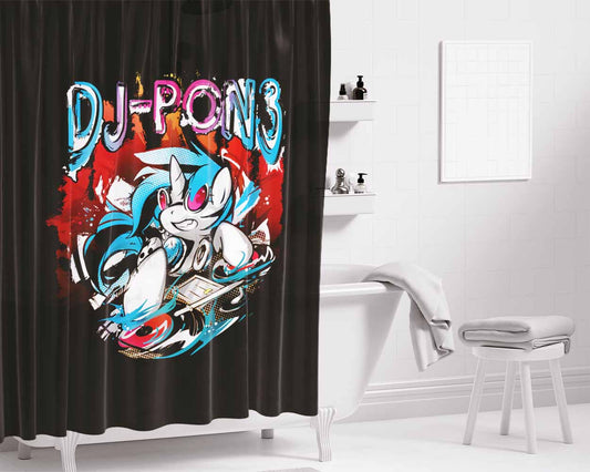 Dj Hardwell Bathroom Shower Curtain Fabric Waterproof | 66 X 72 Inch