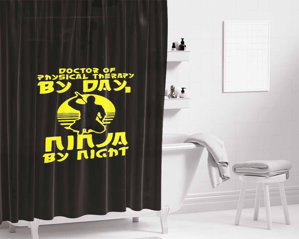 Doctor Doom Bathroom Shower Curtain Fabric Waterproof | 66 X 72 Inch