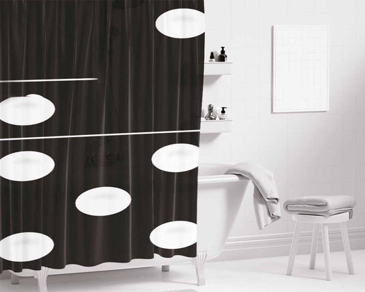 Dom Perignon Bathroom Shower Curtain Fabric Waterproof | 66 X 72 Inch