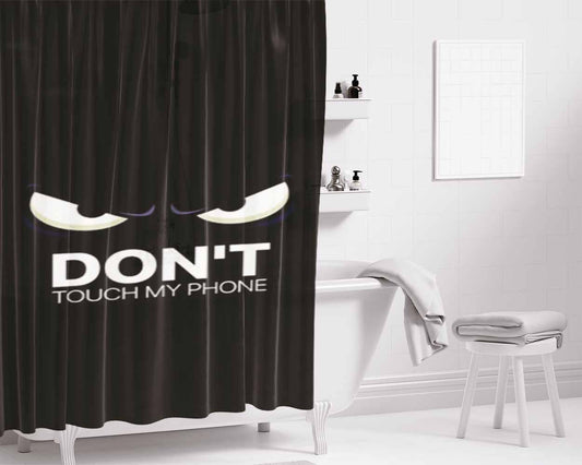 Domo Kun Doll Bathroom Shower Curtain Fabric Waterproof | 66 X 72 Inch