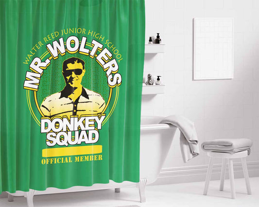 Don'T Touch My Phone Bathroom Shower Curtain Fabric Waterproof | 66 X 72 Inch