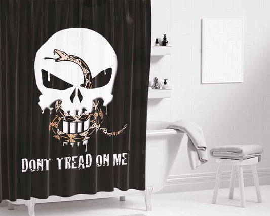 Dont Stop Believin Lyric Cover Bathroom Shower Curtain Fabric Waterproof | 66 X 72 Inch