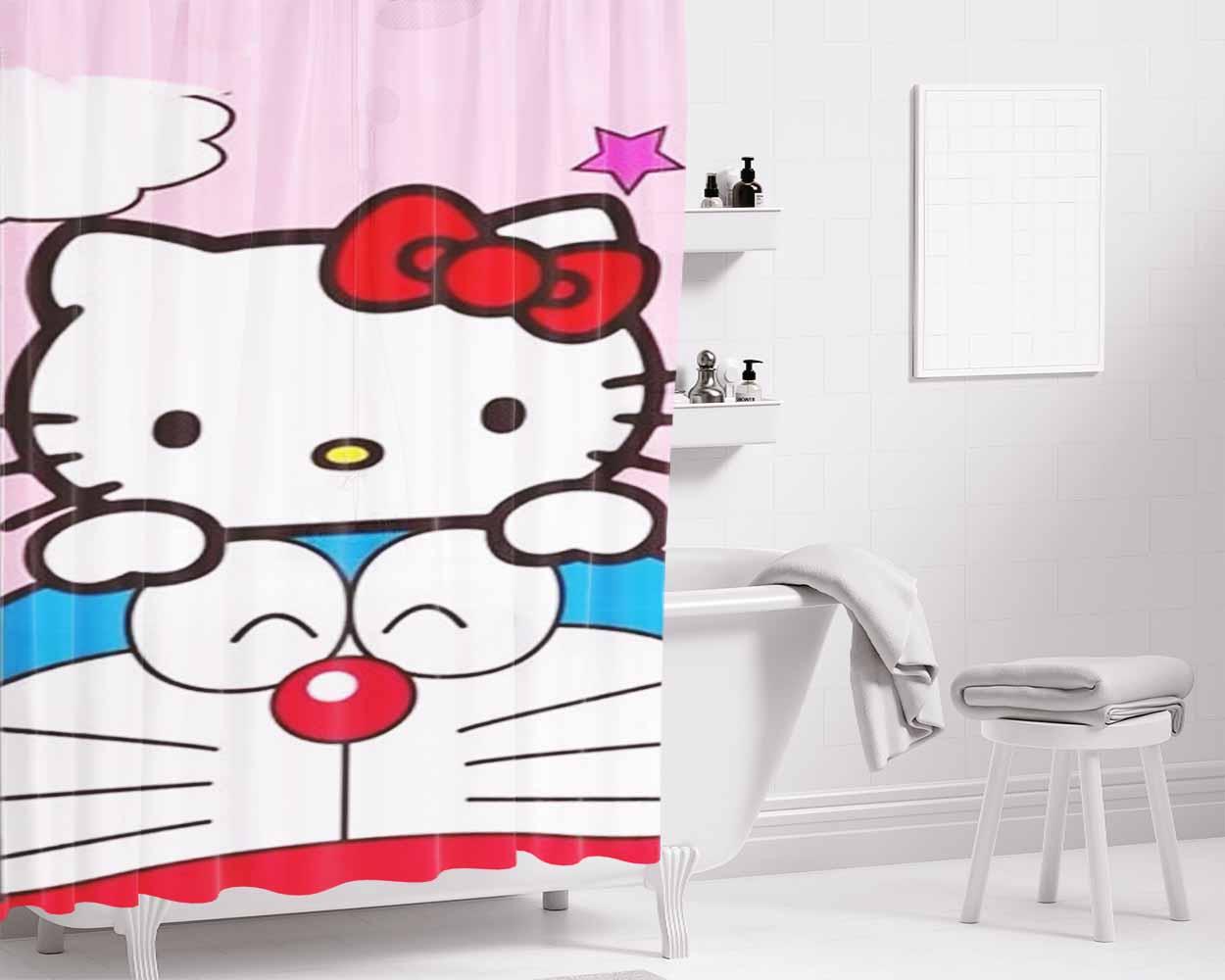 Dope Bathroom Shower Curtain Fabric Waterproof | 66 X 72 Inch