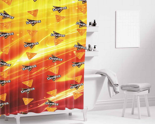 Dorami Minimalist Bathroom Shower Curtain Fabric Waterproof | 66 X 72 Inch