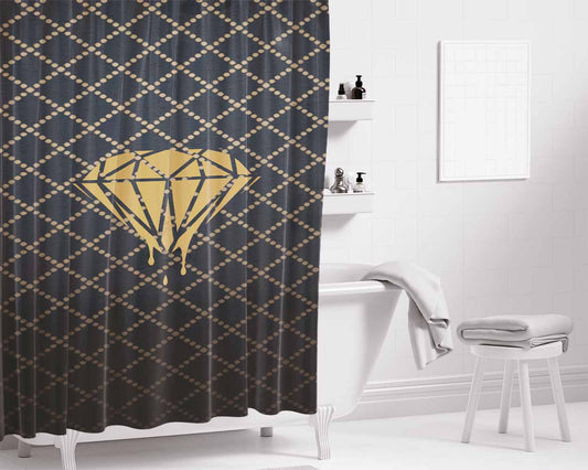 Dota 3D Man Bathroom Shower Curtain Fabric Waterproof | 66 X 72 Inch