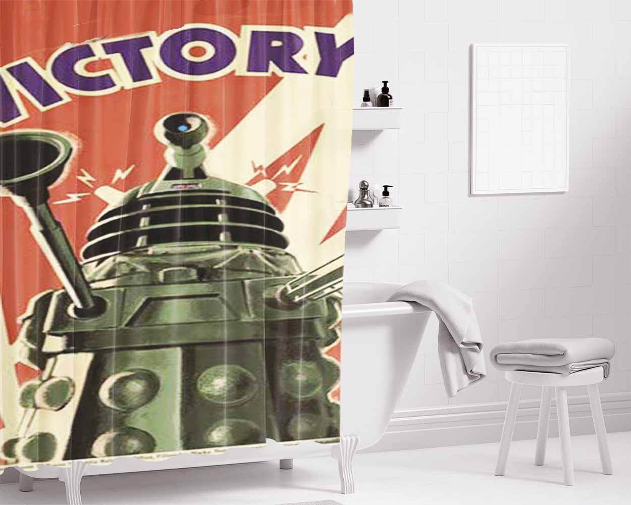 Dr Strange Bathroom Shower Curtain Fabric Waterproof | 66 X 72 Inch