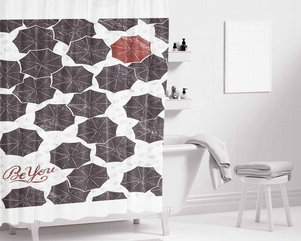 Echosmith Be You Bathroom Shower Curtain Fabric Waterproof | 66 X 72 Inch