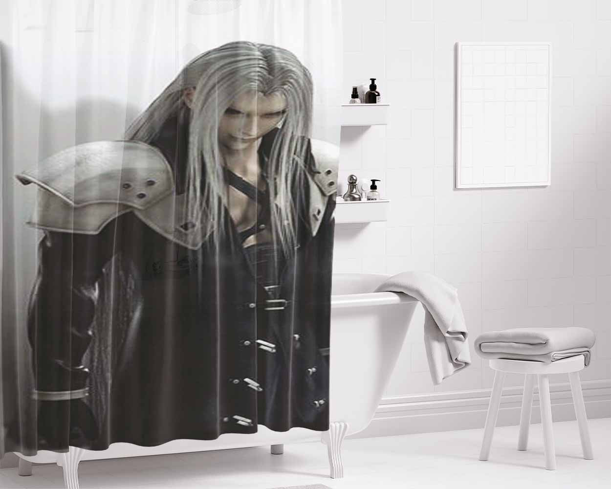 Ff Xv Luna Edition Bathroom Shower Curtain Fabric Waterproof | 66 X 72 Inch