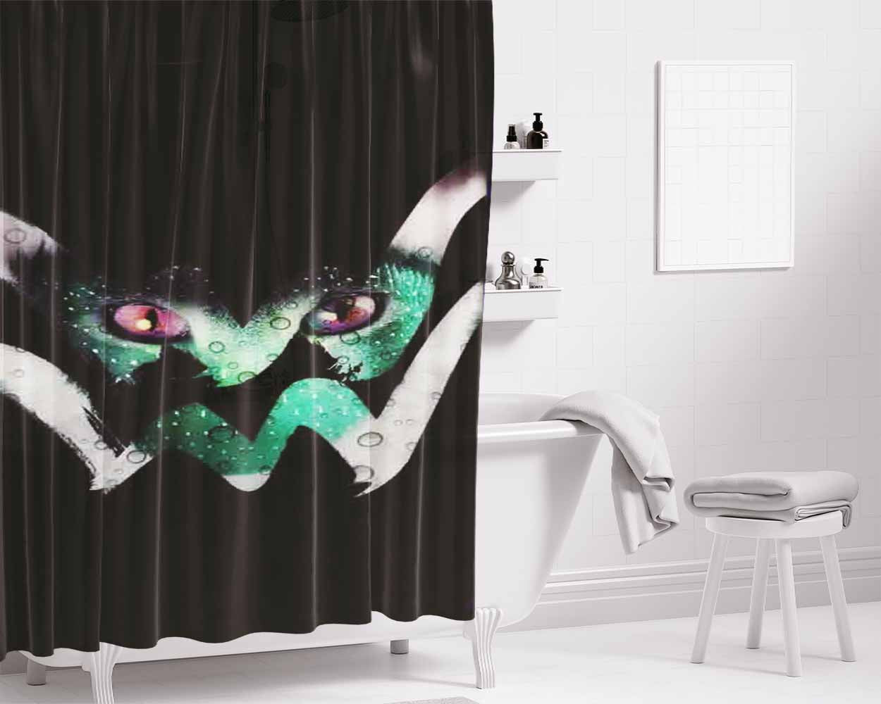 Galantis Cover Bathroom Shower Curtain Fabric Waterproof | 66 X 72 Inch