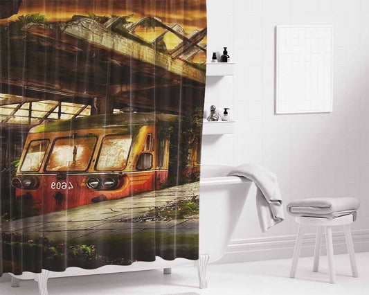 Galaxy Now Kai Bathroom Shower Curtain Fabric Waterproof | 66 X 72 Inch