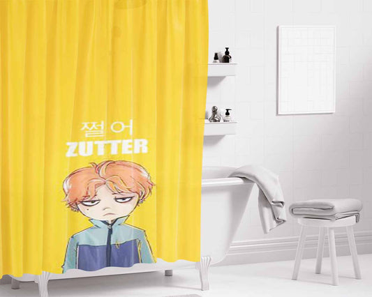 Gd Zutter Bathroom Shower Curtain Fabric Waterproof | 66 X 72 Inch
