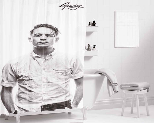 Geazy Bathroom Shower Curtain Fabric Waterproof | 66 X 72 Inch