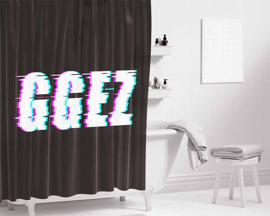 Ggez Bathroom Shower Curtain Fabric Waterproof | 66 X 72 Inch