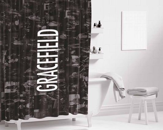 Gracefield Bathroom Shower Curtain Fabric Waterproof | 66 X 72 Inch