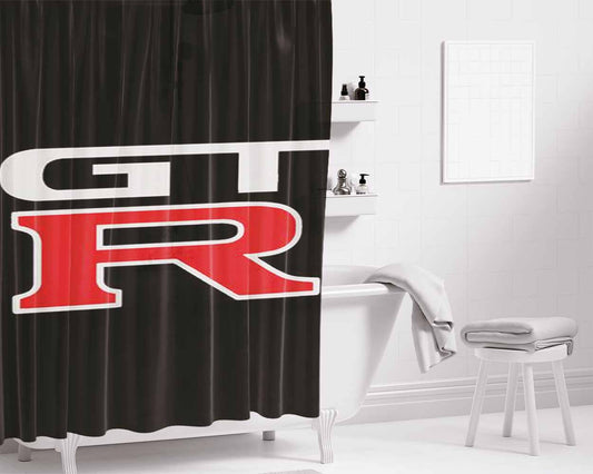 Gtr Bathroom Shower Curtain Fabric Waterproof | 66 X 72 Inch