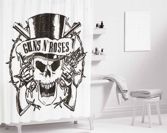 Gu Bathroom Shower Curtain Fabric Waterproof | 66 X 72 Inch
