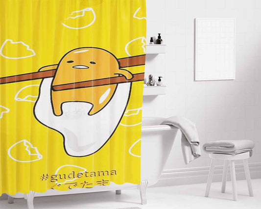 Gudetamago Bathroom Shower Curtain Fabric Waterproof | 66 X 72 Inch