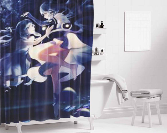 Haiyi Stardust In Vocaloid Bathroom Shower Curtain Fabric Waterproof | 66 X 72 Inch