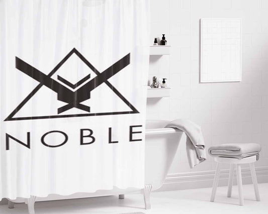 Halo Noble Bathroom Shower Curtain Fabric Waterproof | 66 X 72 Inch