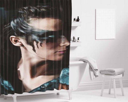 Heda Lexa The 100 Bathroom Shower Curtain Fabric Waterproof | 66 X 72 Inch