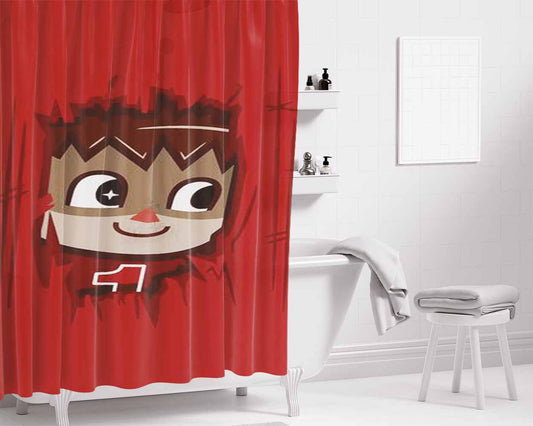 Heeeeere'S The Villager Bathroom Shower Curtain Fabric Waterproof | 66 X 72 Inch