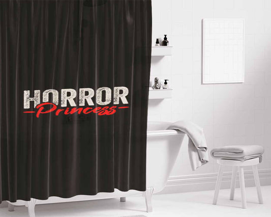 Horror Movies Films Series Princess Queen Bathroom Shower Curtain Fabric Waterproof | 66 X 72 Inch