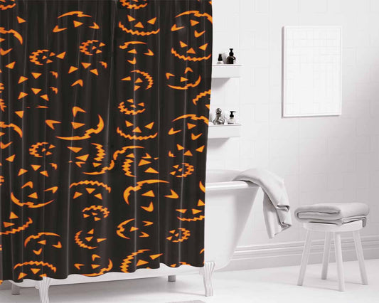 Horror Bathroom Shower Curtain Fabric Waterproof | 66 X 72 Inch