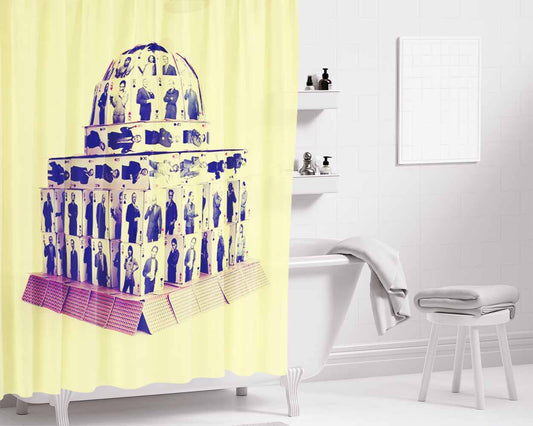 House Of Cards Political Drama Bathroom Shower Curtain Fabric Waterproof | 66 X 72 Inch
