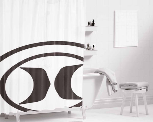 Hurley Cool Bathroom Shower Curtain Fabric Waterproof | 66 X 72 Inch